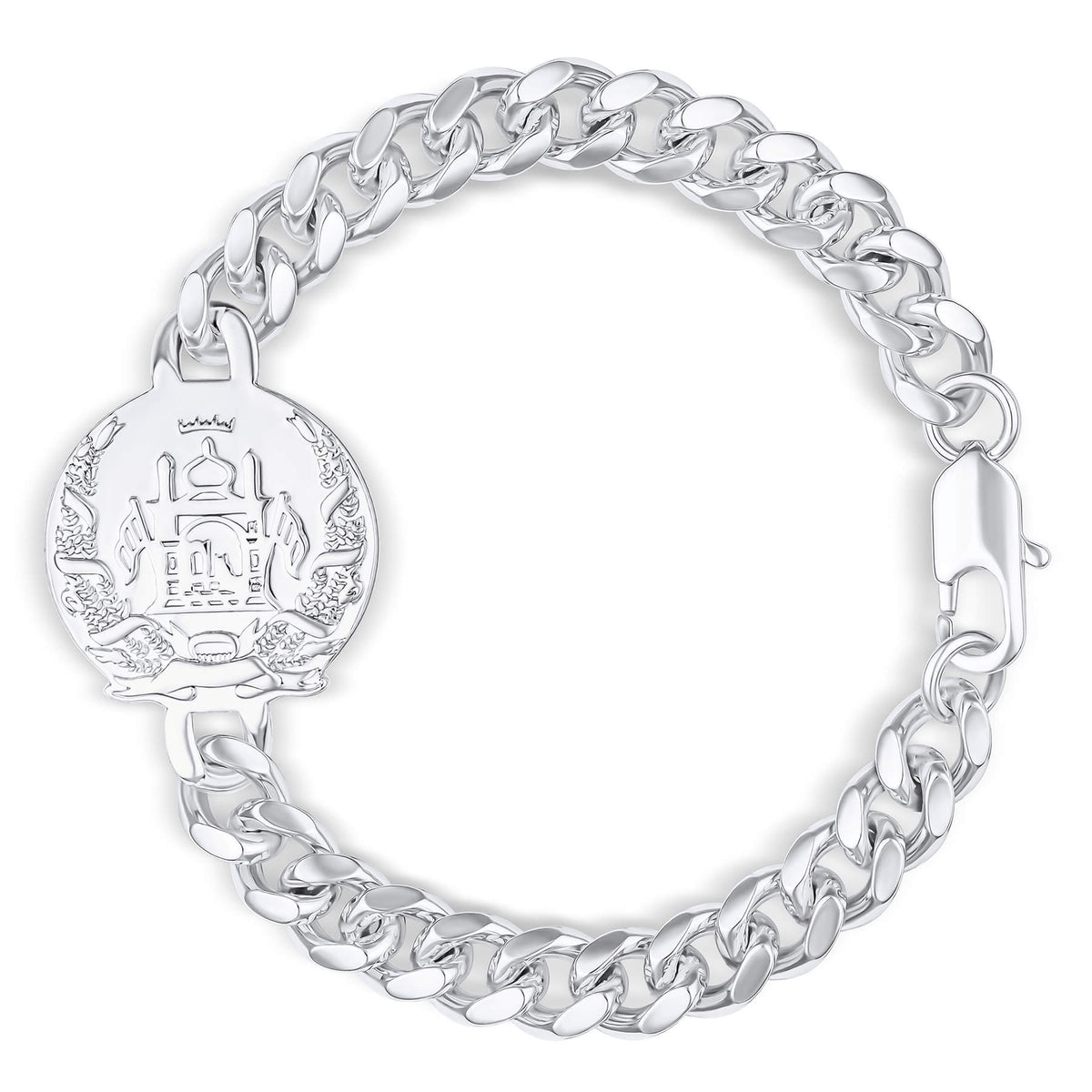 Afghanistan Herrenarmband Silber