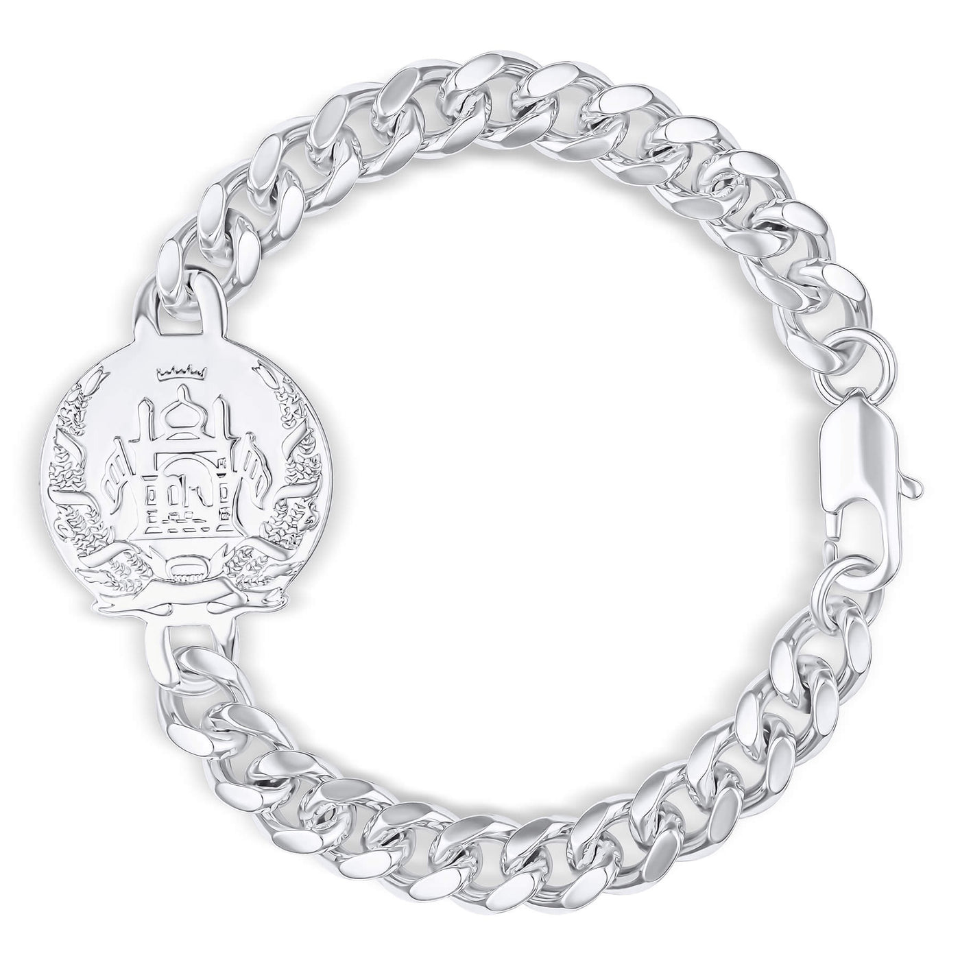 Afghanistan Herrenarmband Silber