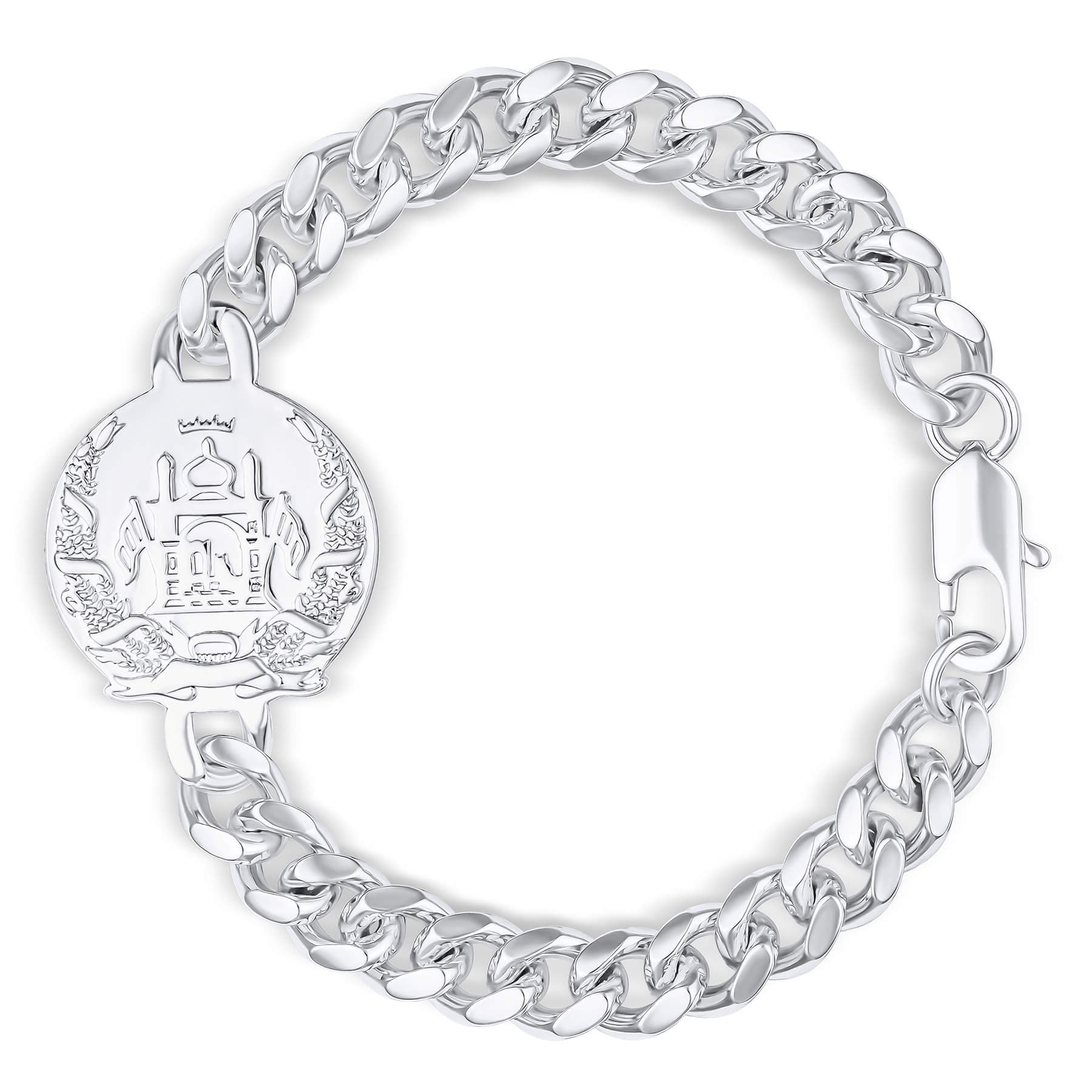 Afghanistan Herrenarmband Silber