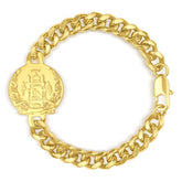 Afghanistan Wappen Armband Herren Gold vergoldet | d'origine
