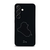 Irak Landkarte Handyhülle Samsung S24 Schutzhülle | d'origine