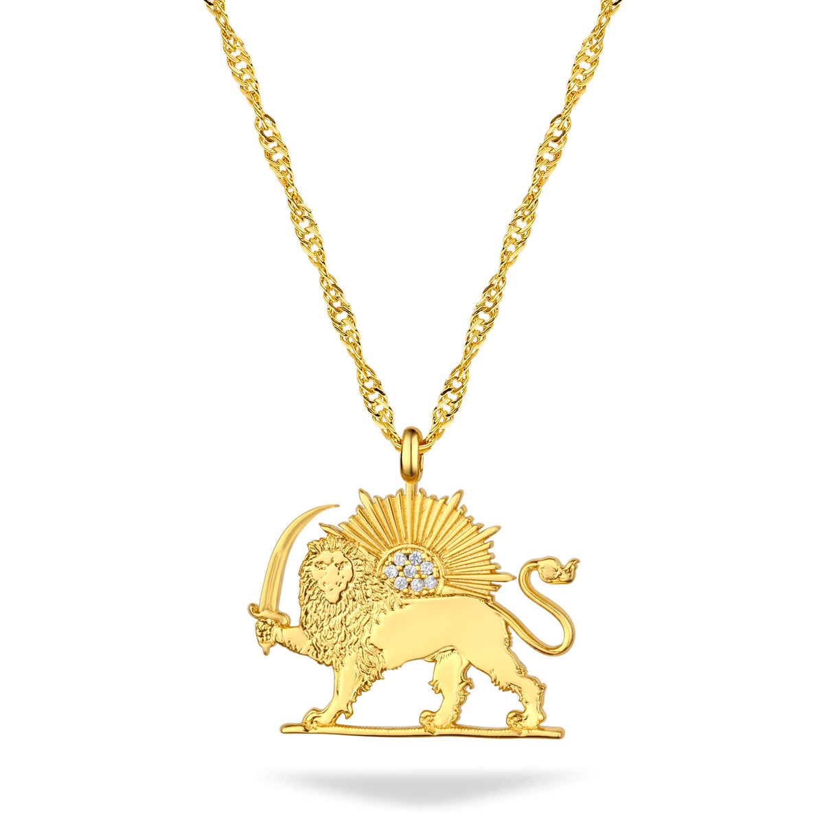 d'origine Iran Ketting | Dames, 55 cm, Roestvrij staal