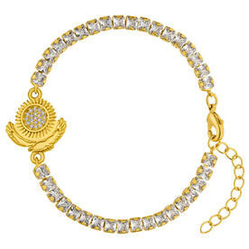 Kazakhstan Emblem Bracelet for Women Gold-plated | d'origine