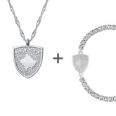 Kosovo Wappen Schmuck Set Damen | d'origine