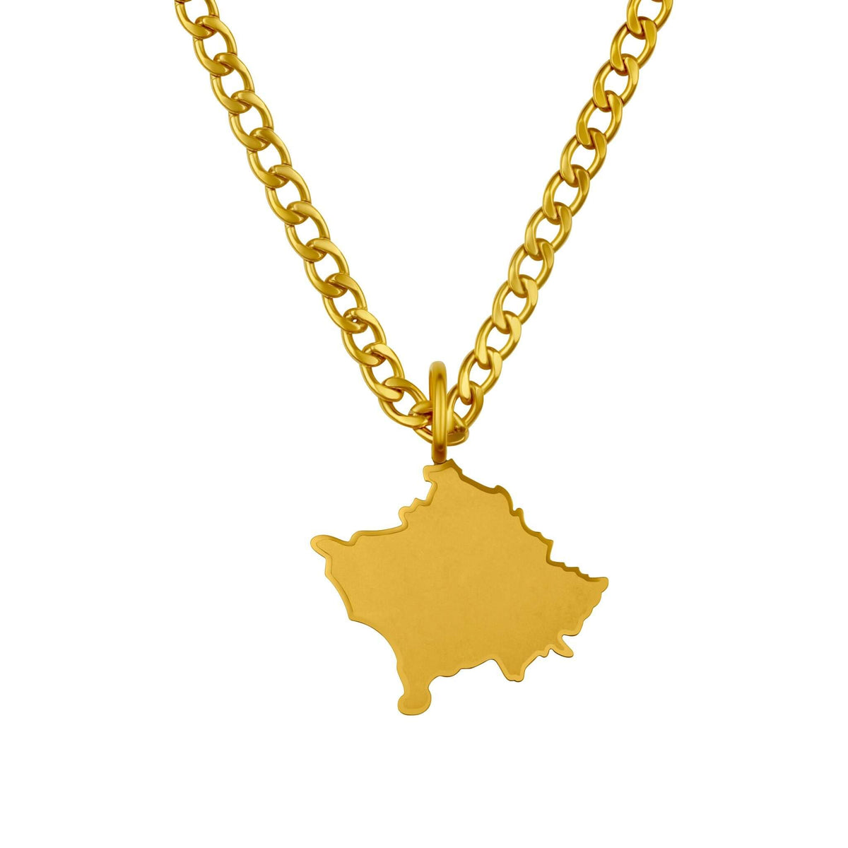 Kosovo Landkartenkette Matt | Herren