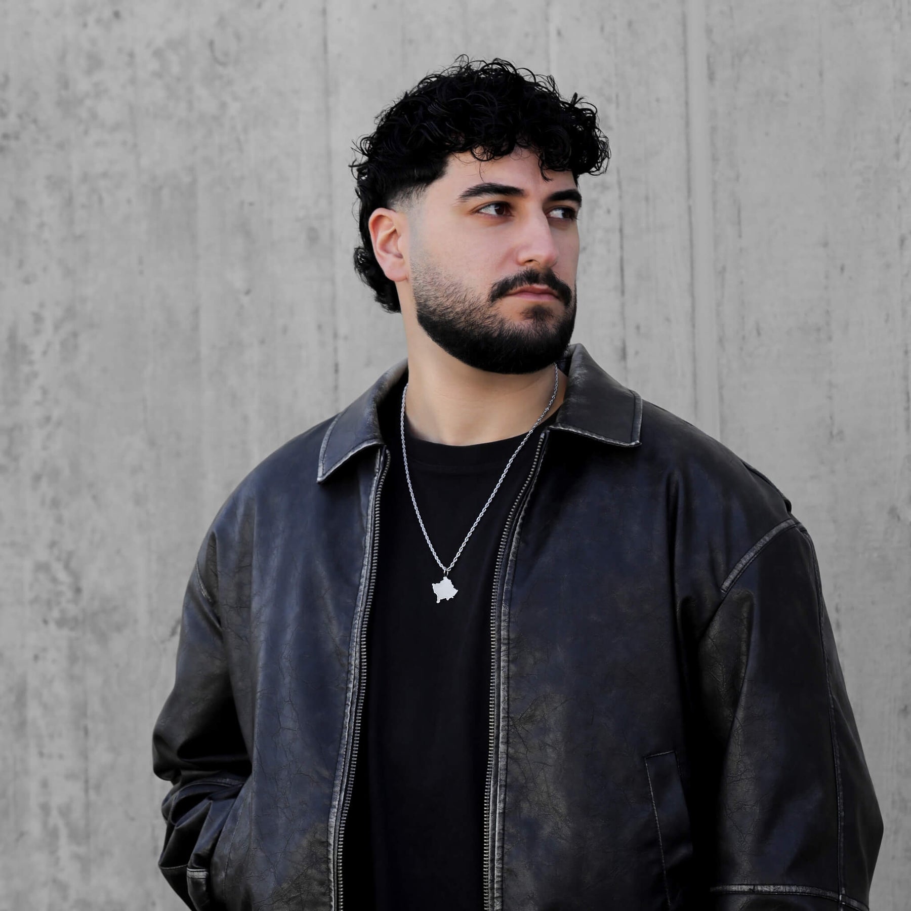 Kosovo Landkartenkette Matt | Herren