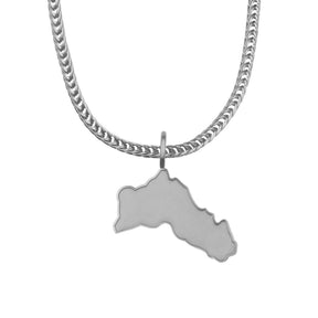 Kurdistan Landkartenkette Matt | Herren
