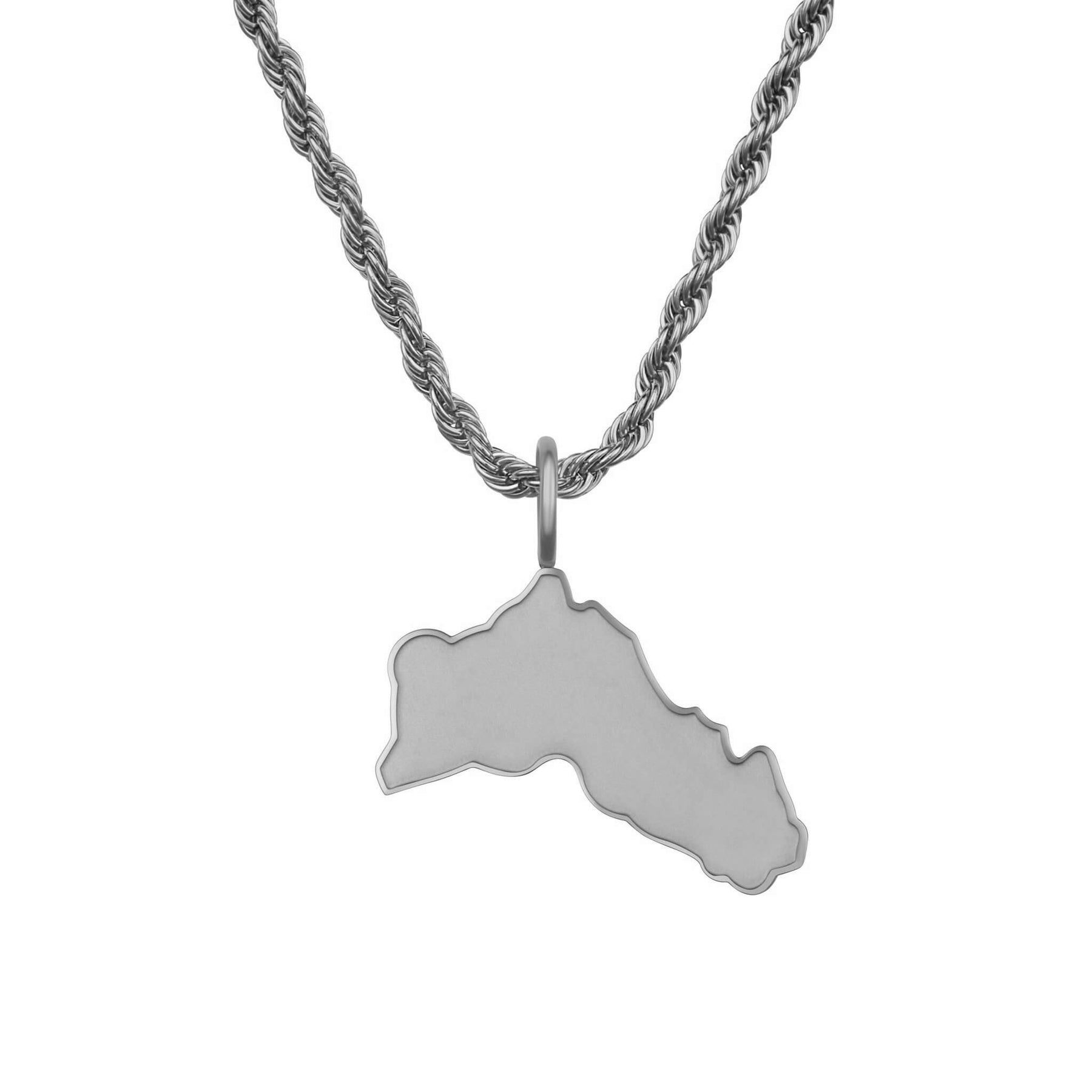 Kurdistan Landkartenkette Matt | Herren