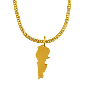 Libanon Landkartenkette Matt | Herren