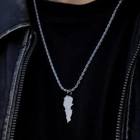 Libanon Landkartenkette Matt | Herren