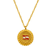 Libanon Flaggen Kette | Damen