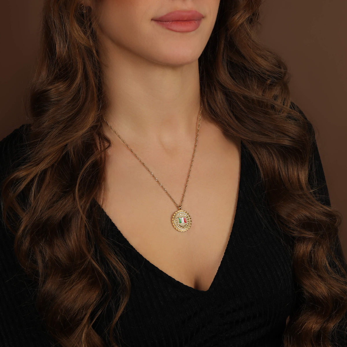 Italien Flaggen Kette | Damen