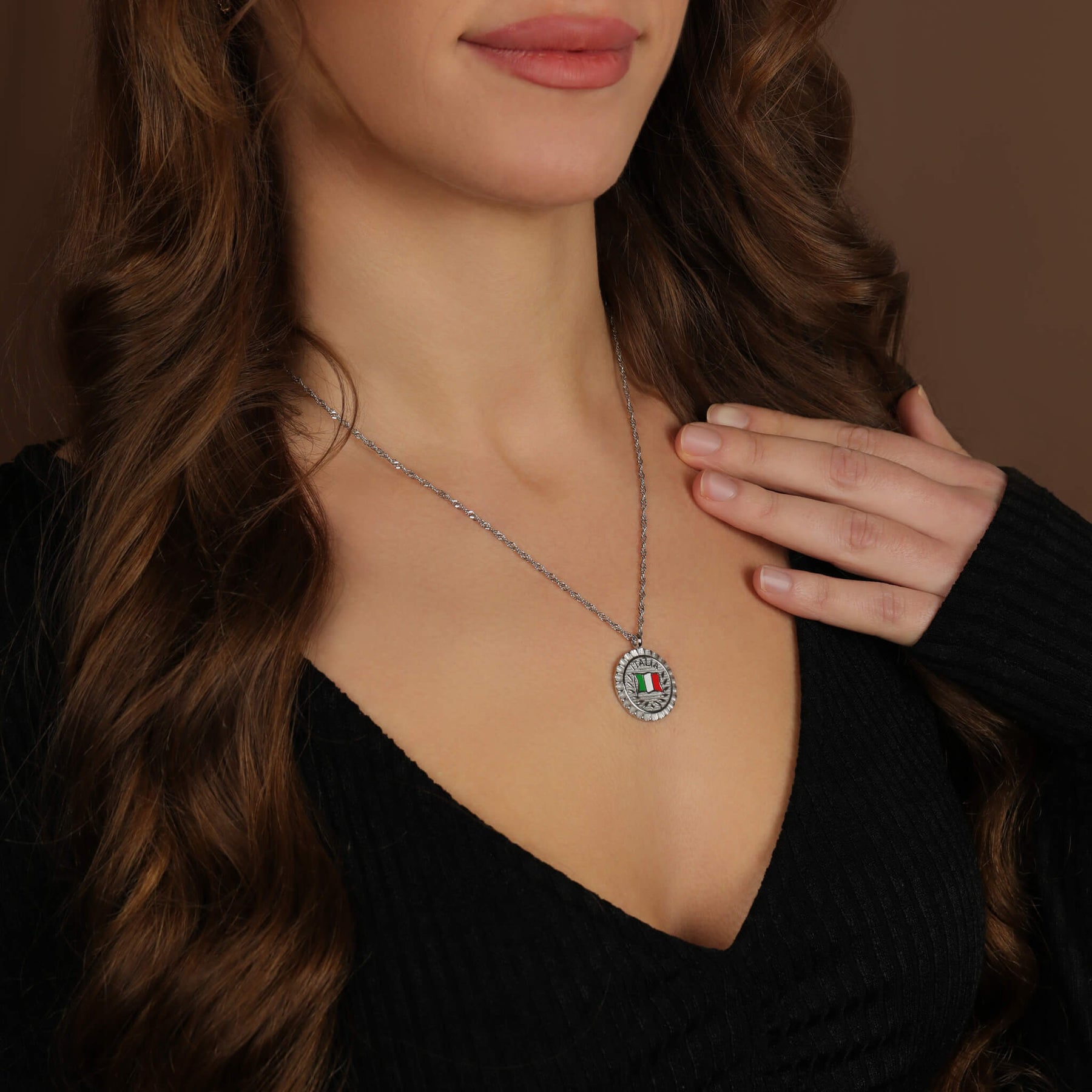 Italien Flaggen Kette | Damen