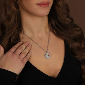 Romania Flag Necklace | Women