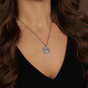 Serbia Flag Necklace | Women