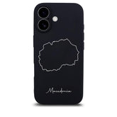 Mazedonien Handyhülle iPhone 17 – Landkarten Design
