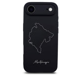 Montenegro Landkarte Handyhülle iPhone 17 Air Schutzhülle | d'origine