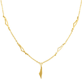Palästina 5-Anhänger Kette | Damen