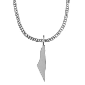 Palästina Landkartenkette Matt | Herren