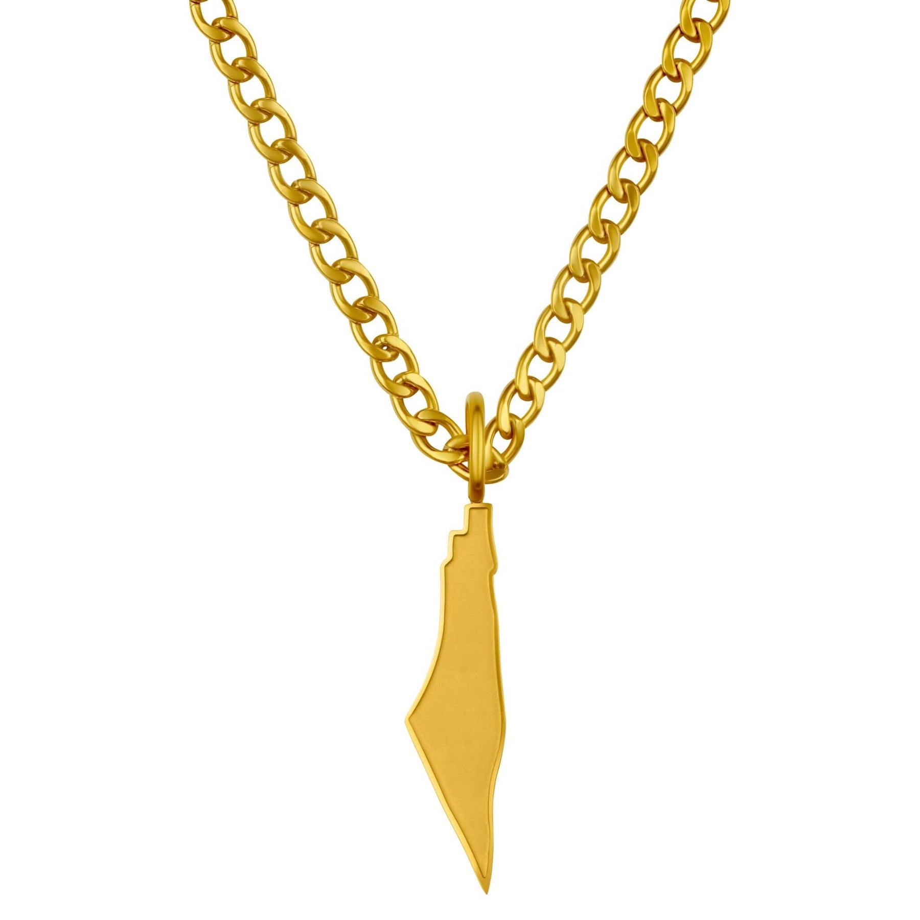 Palästina Landkartenkette Matt | Herren