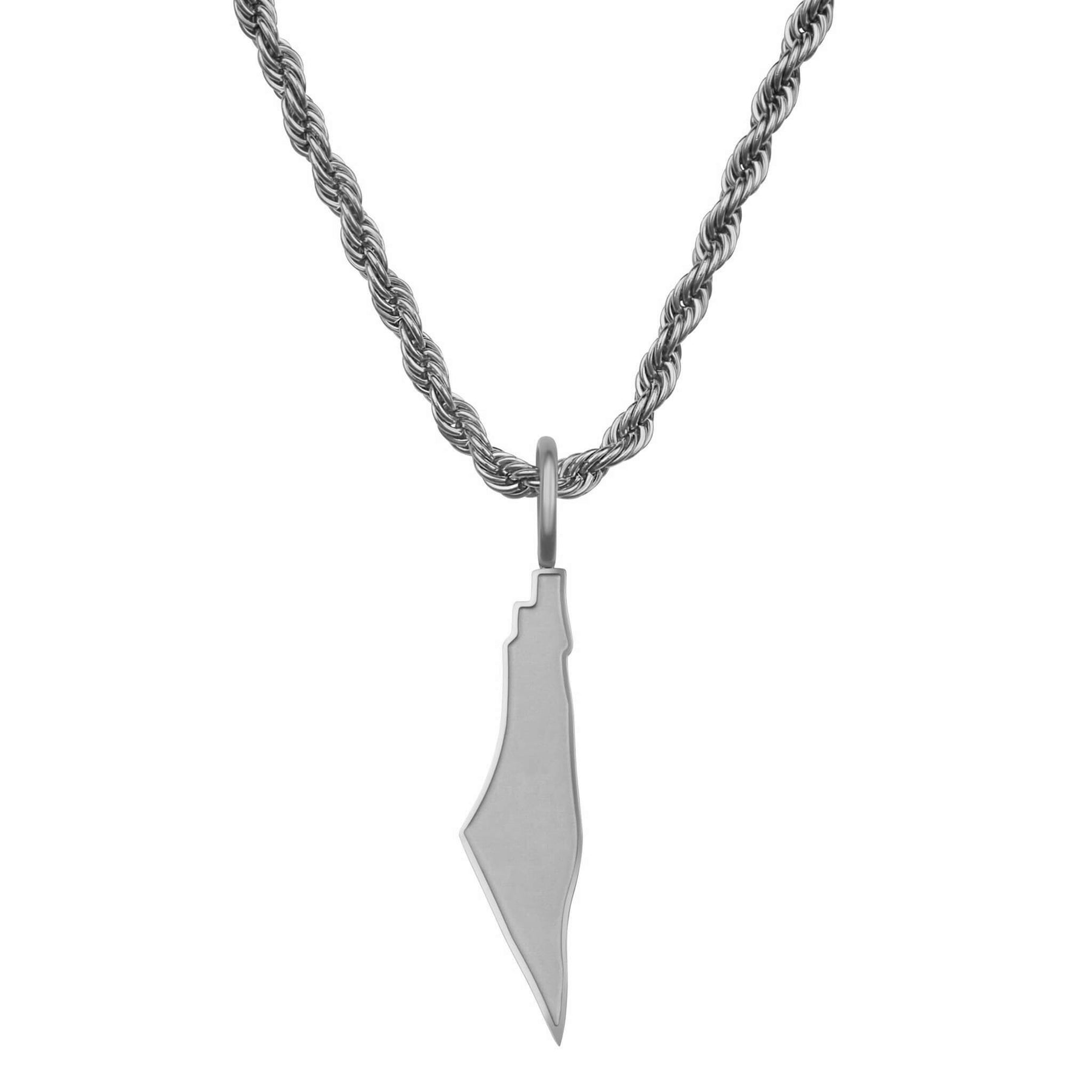 Palästina Landkartenkette Matt | Herren