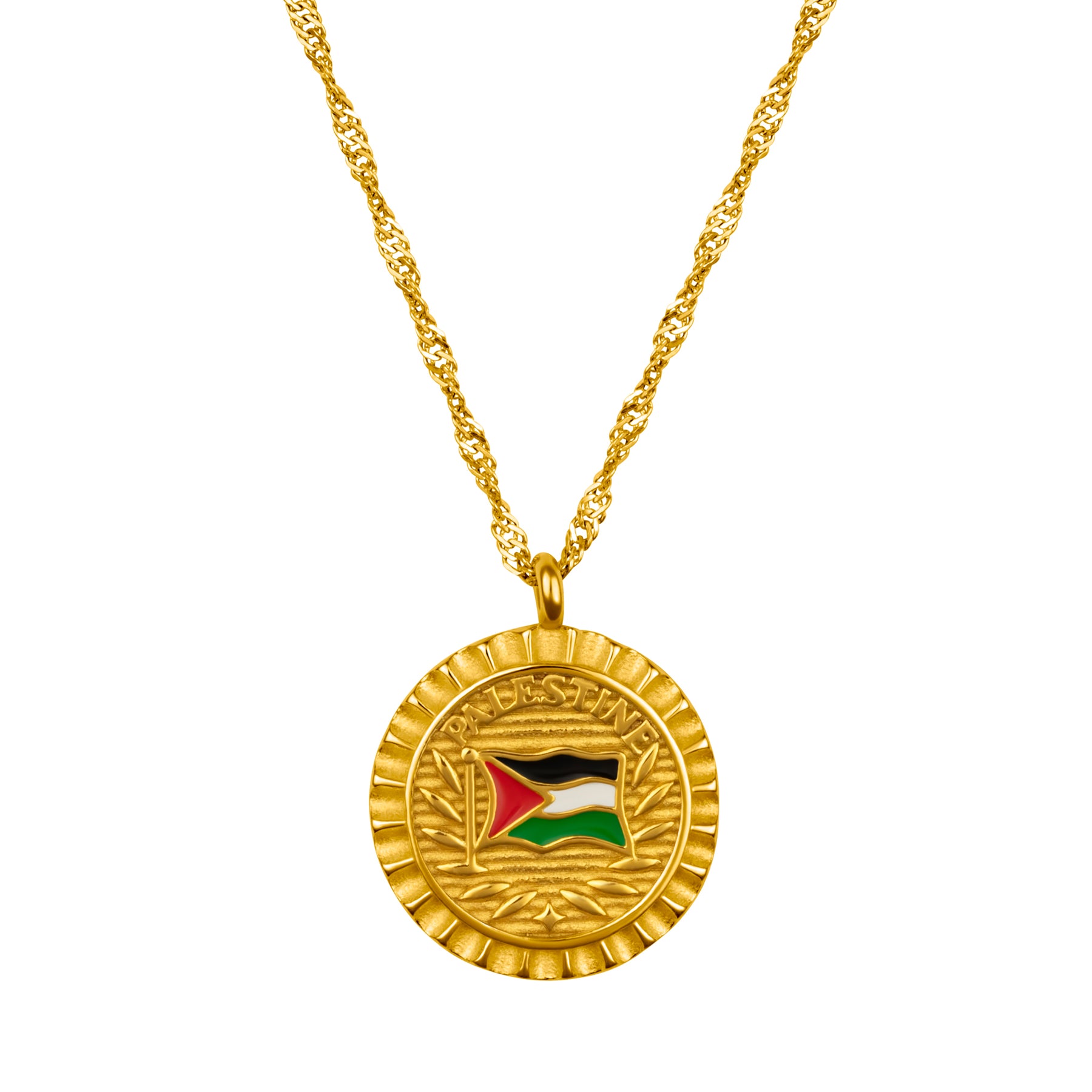 Palästina Flaggen Kette | Damen