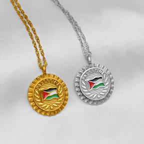 Palästina Flaggen Kette | Damen