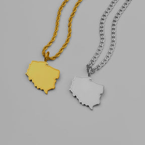 Polen Landkartenkette Matt | Herren