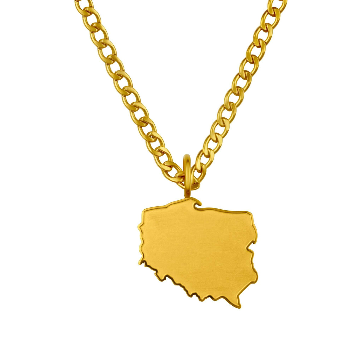 Polen Landkartenkette Matt | Herren