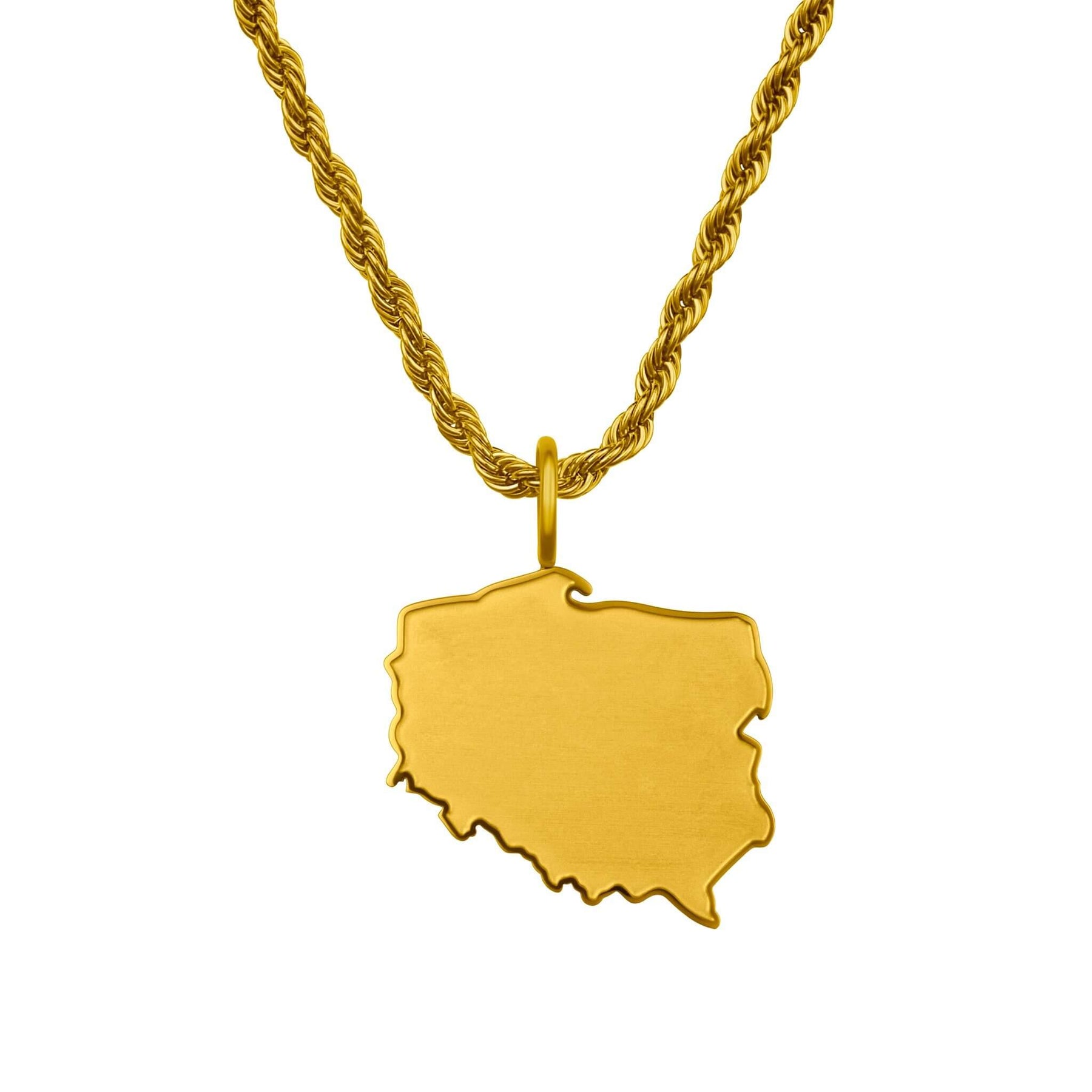 Polen Landkartenkette Matt | Herren