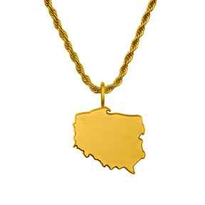 Polen Landkartenkette Matt | Herren