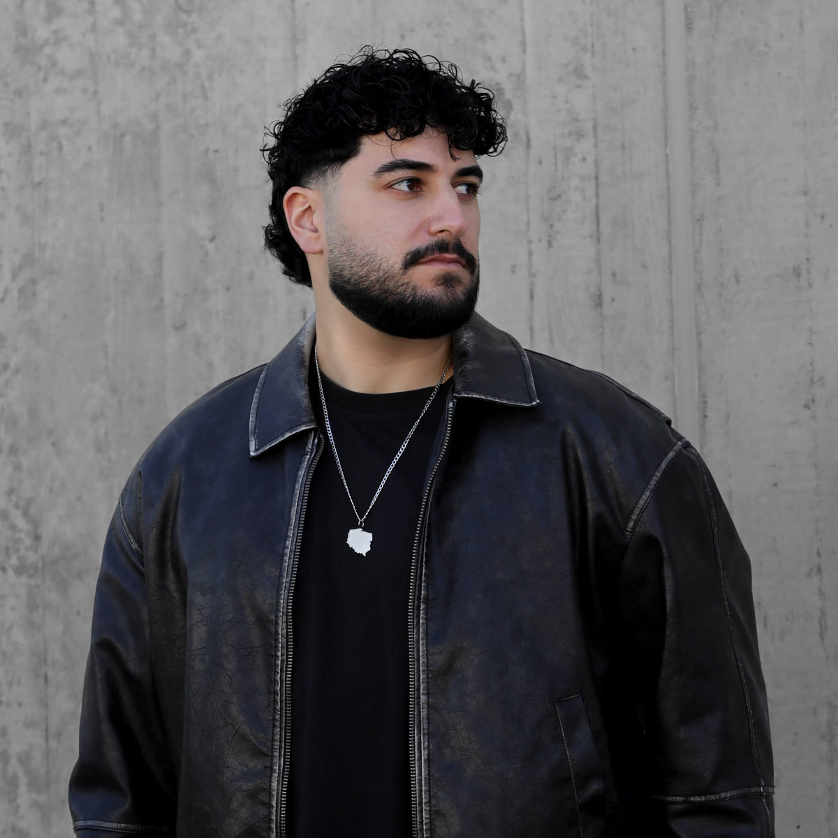 Polen Landkartenkette Matt | Herren