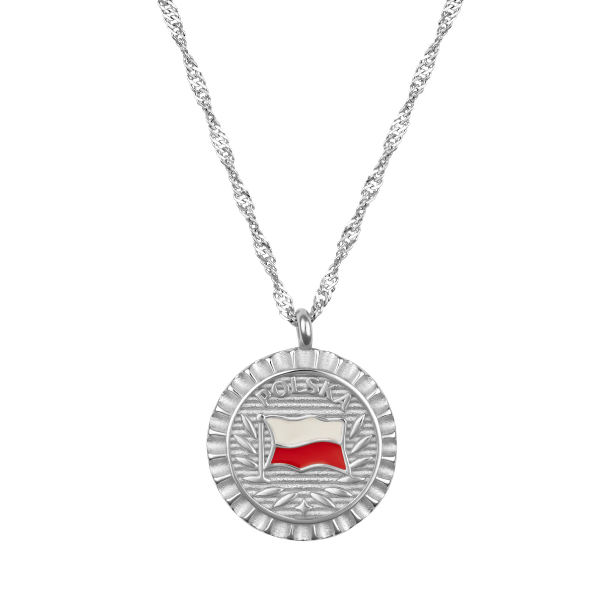 Polen Flaggen Kette | Damen