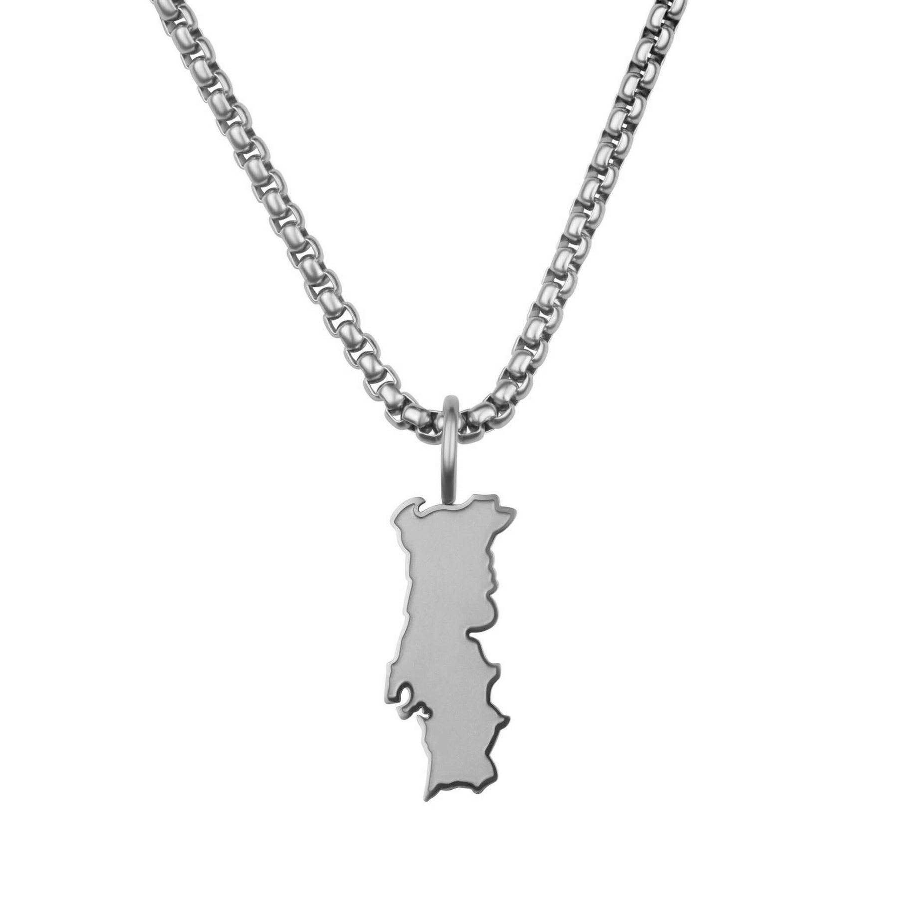 Portugal Landkartenkette Matt | Herren