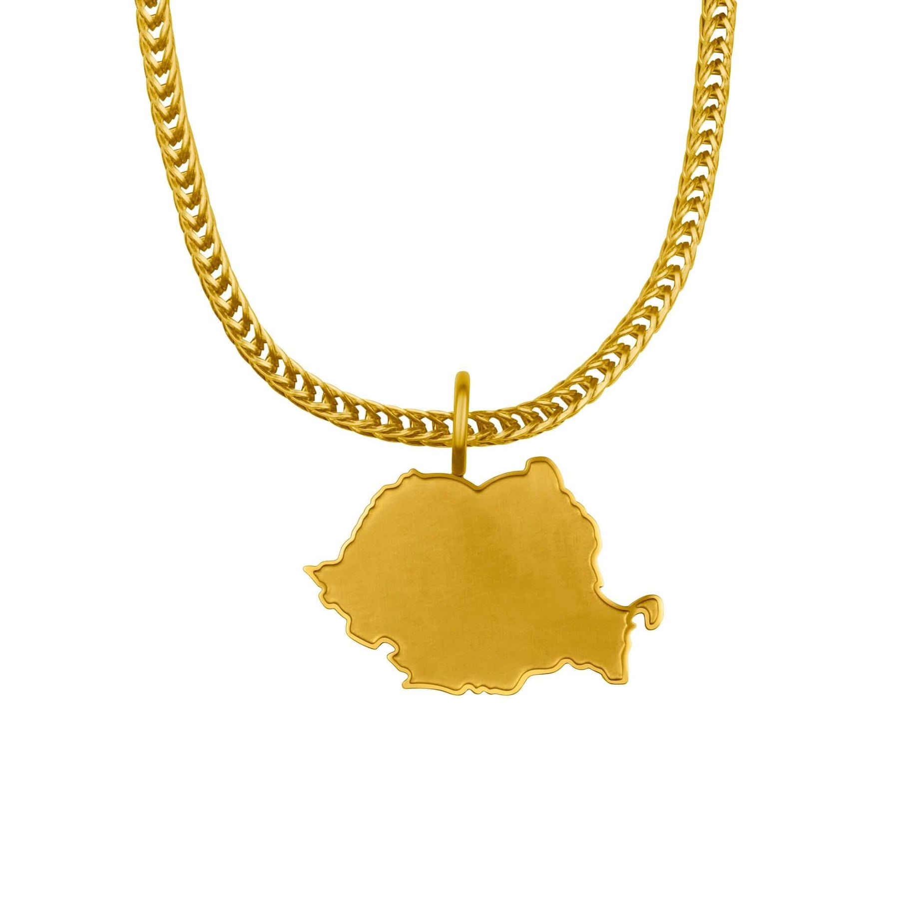Rumänien Landkartenkette Matt | Herren