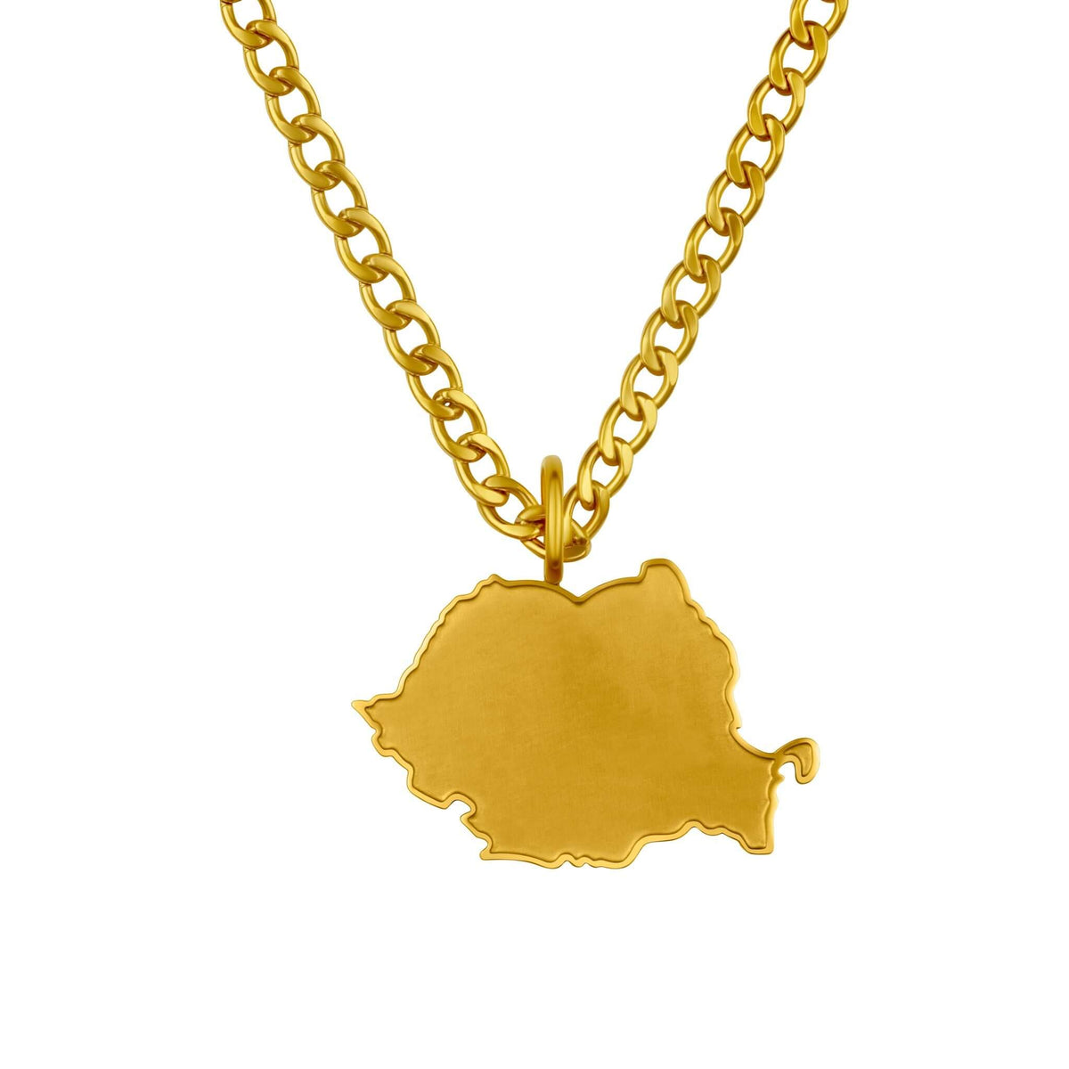 Rumänien Landkartenkette Matt | Herren