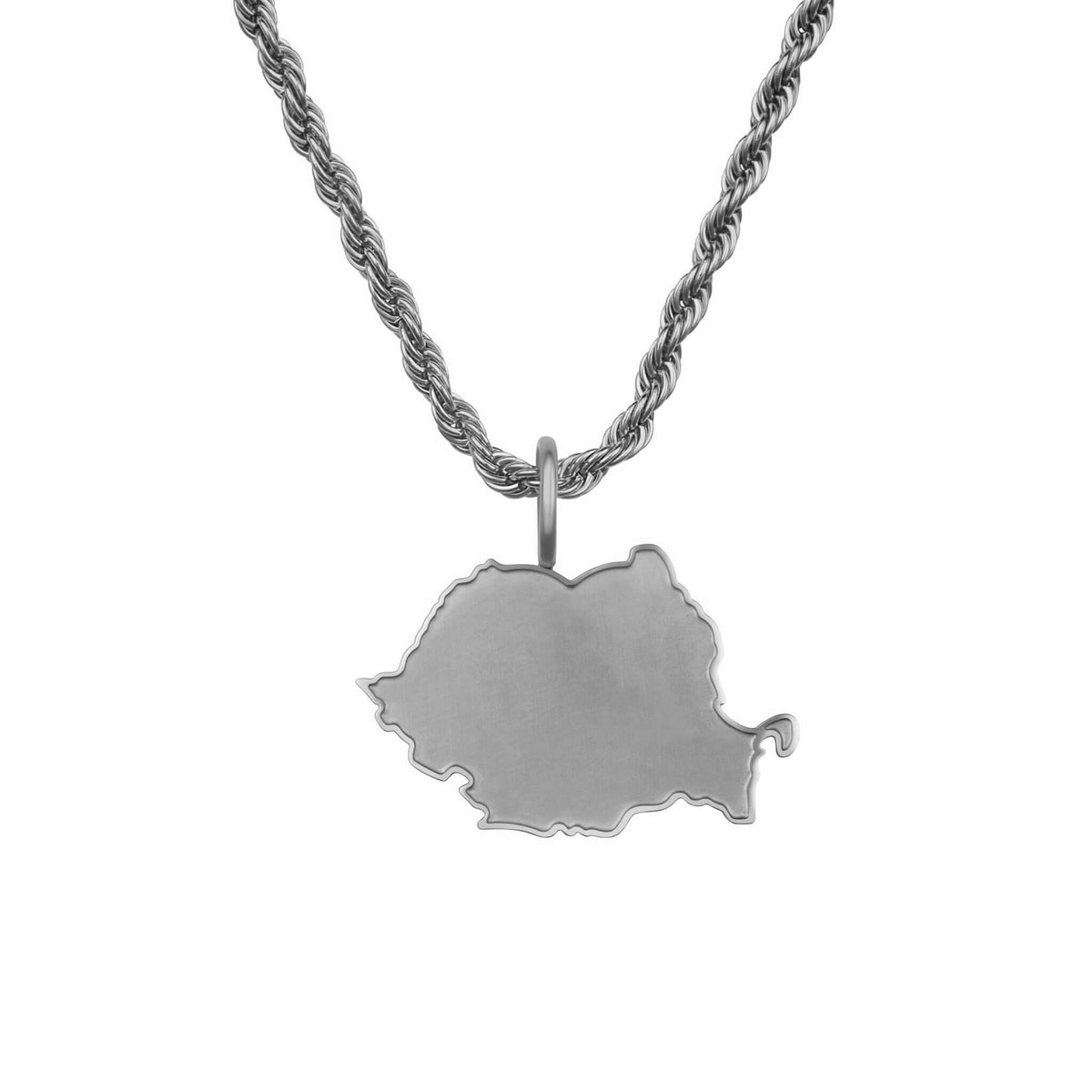 Rumänien Landkartenkette Matt | Herren