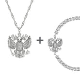 Russland Wappen Schmuck Set Damen | d'origine