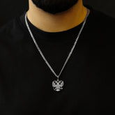 Russland Wappen Kette Herren Tragefoto – Adler