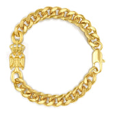 Serbien Wappen Armband Herren 18K Gold – Adler