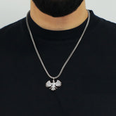 Syrien Wappen Kette Herren am Model