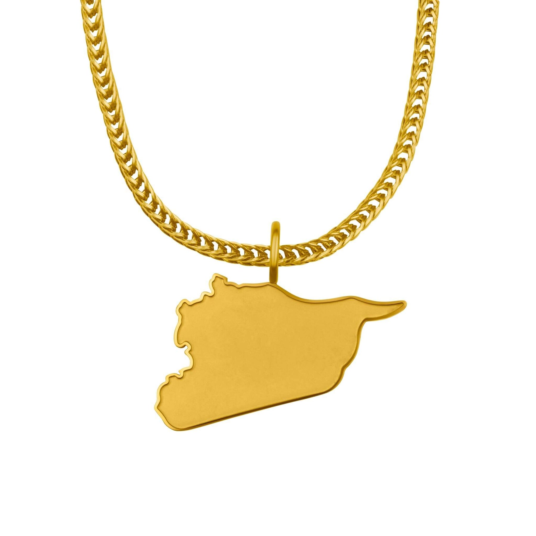 Syrien Landkartenkette Matt | Herren