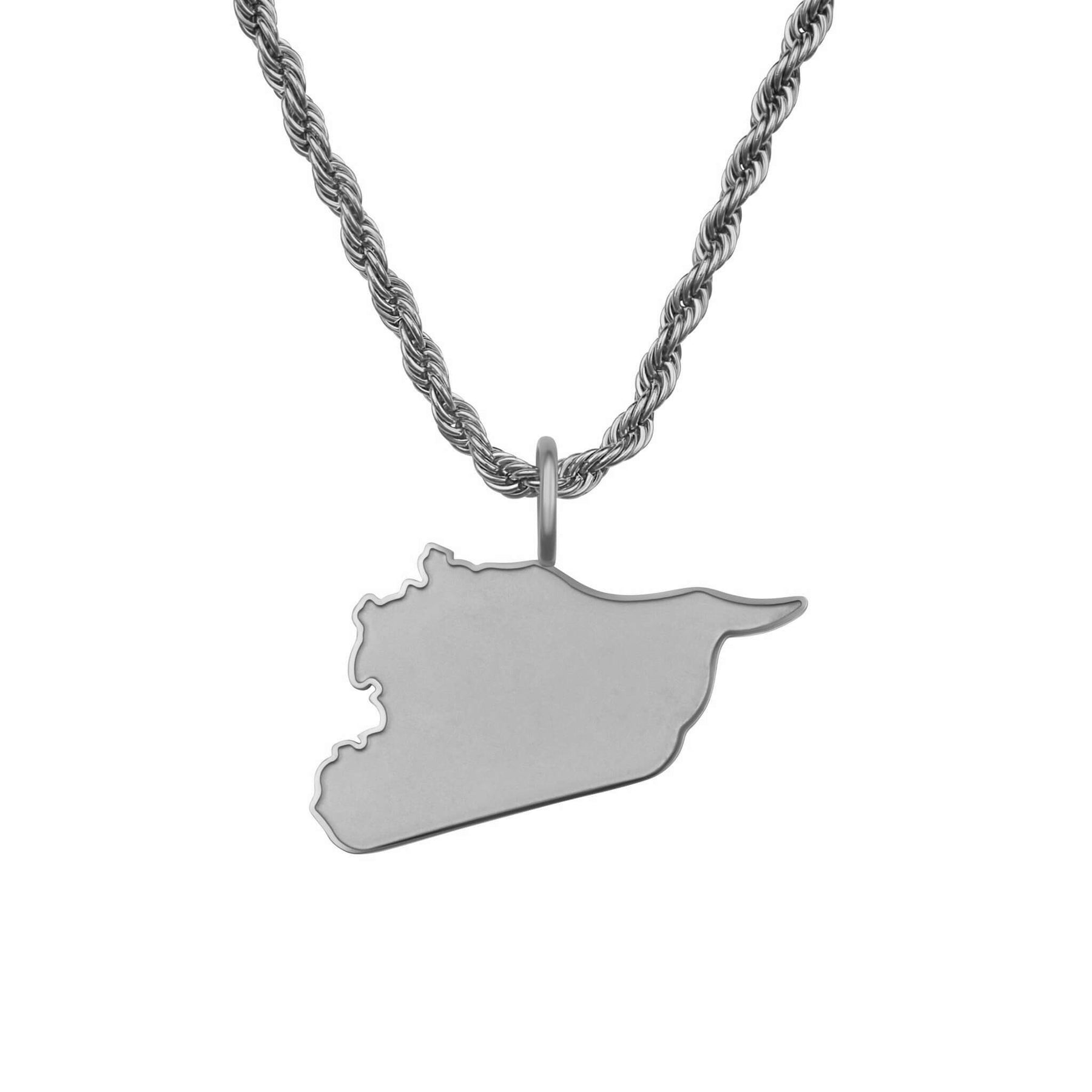 Syrien Landkartenkette Matt | Herren