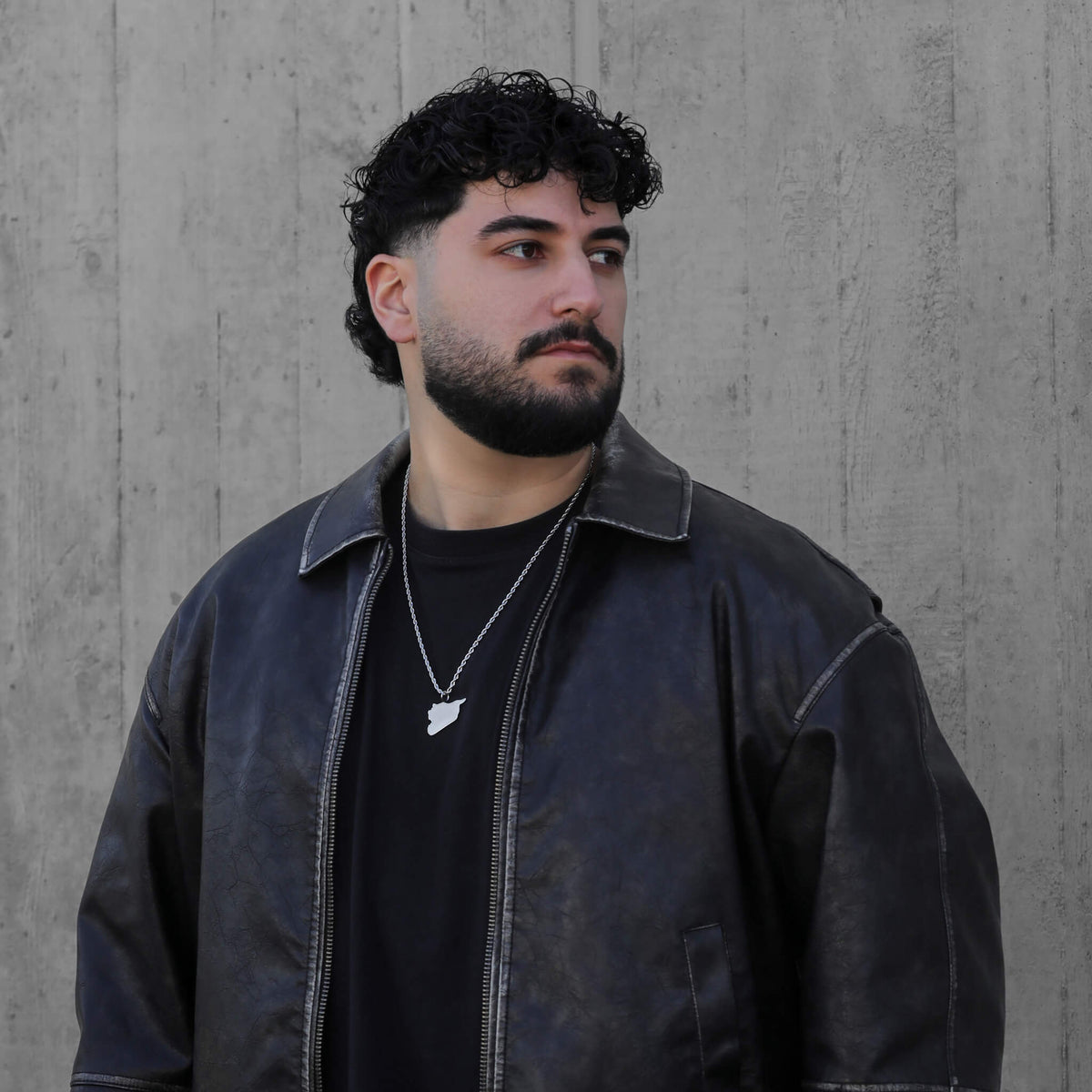 Syrien Landkartenkette Matt | Herren