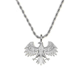 Syrien Wappen Kette V2 | Herren - Edelstahl