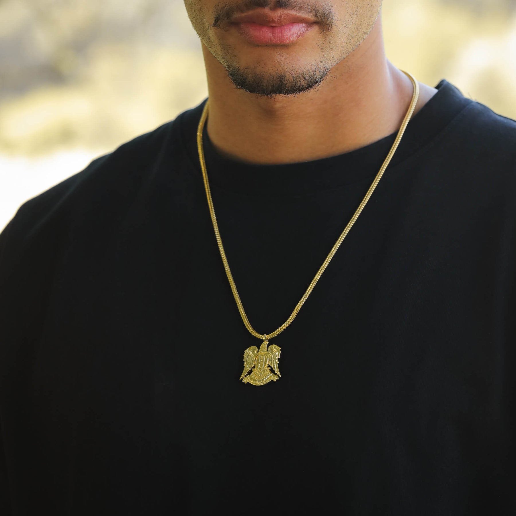 Syrien Wappen Kette | Herren