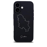 Serbien Handyhülle iPhone 17 – Landkarten Design
