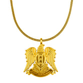Syrien Wappen Kette Herren Gold vergoldet | d'origine