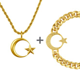 Türkei Wappen Schmuck Set Herren | d'origine