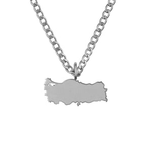Türkei Landkartenkette Matt | Herren